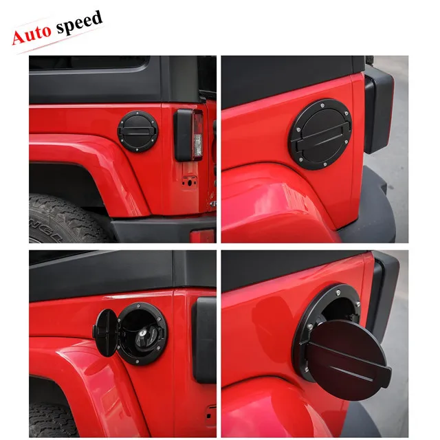 Крышка газового бака JeCar крышка двери топливного наполнителя для Jeep Wrangler JK