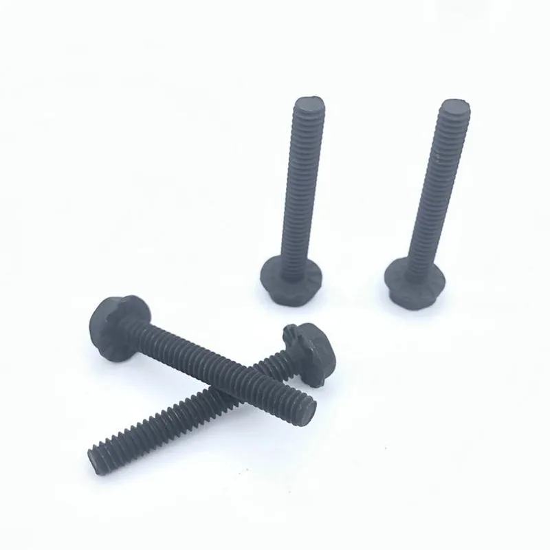 Three Bars Flange Furniture Nuts Bolts Washers Gr8.8 Hex Head Bolts