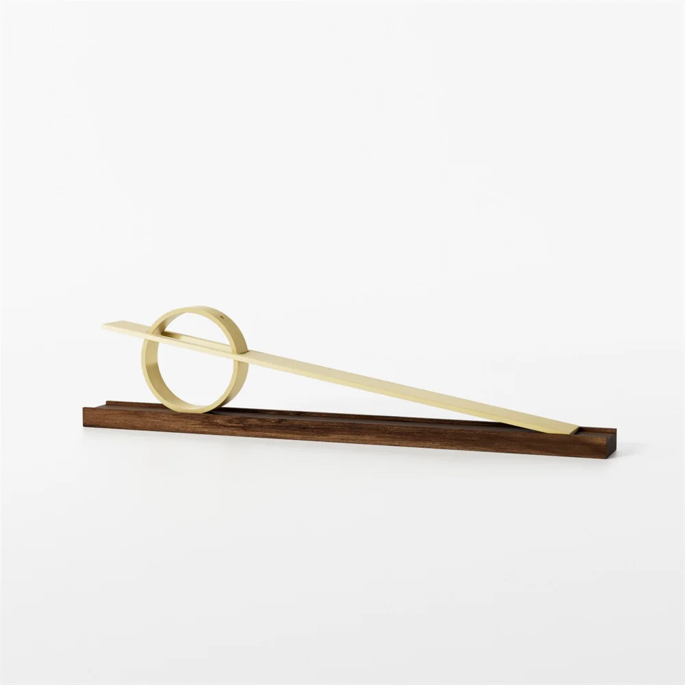 MAXERY Cheap Price Wood Oud Sticks Incense Holder Detachable Brass Incense Burner Incense Stand Ash Catcher