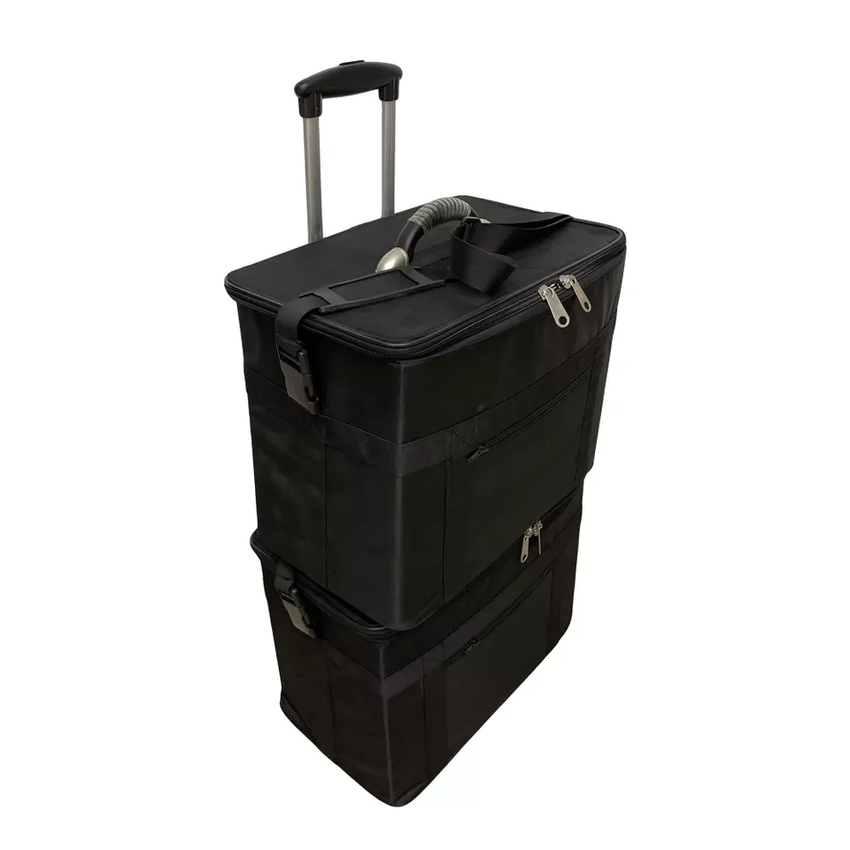 Large Capacity Retail Trolley Multiple Optical Frame Tray Suitcase Sunglasses Eyewear Display Cabinet