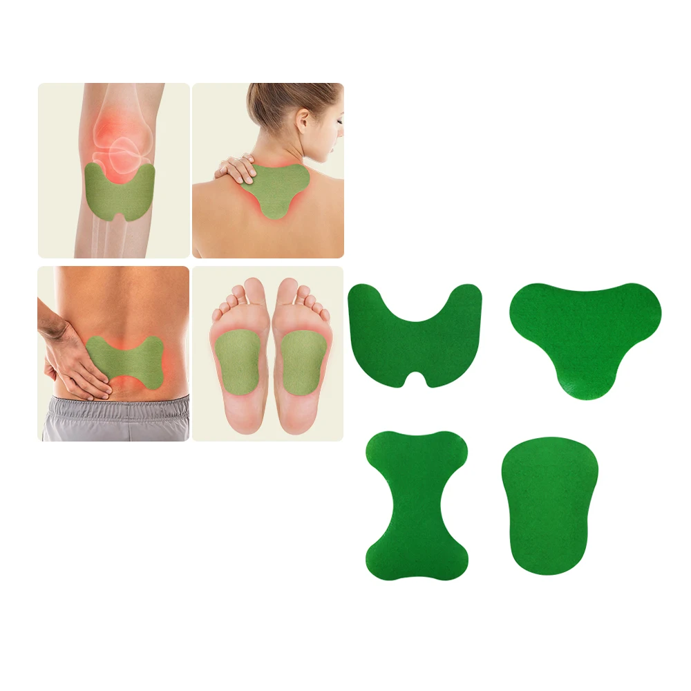 Herbal Wormwood Stickers Detox Foot Body Neck Back Knee Pain Relief Adhesive Patches