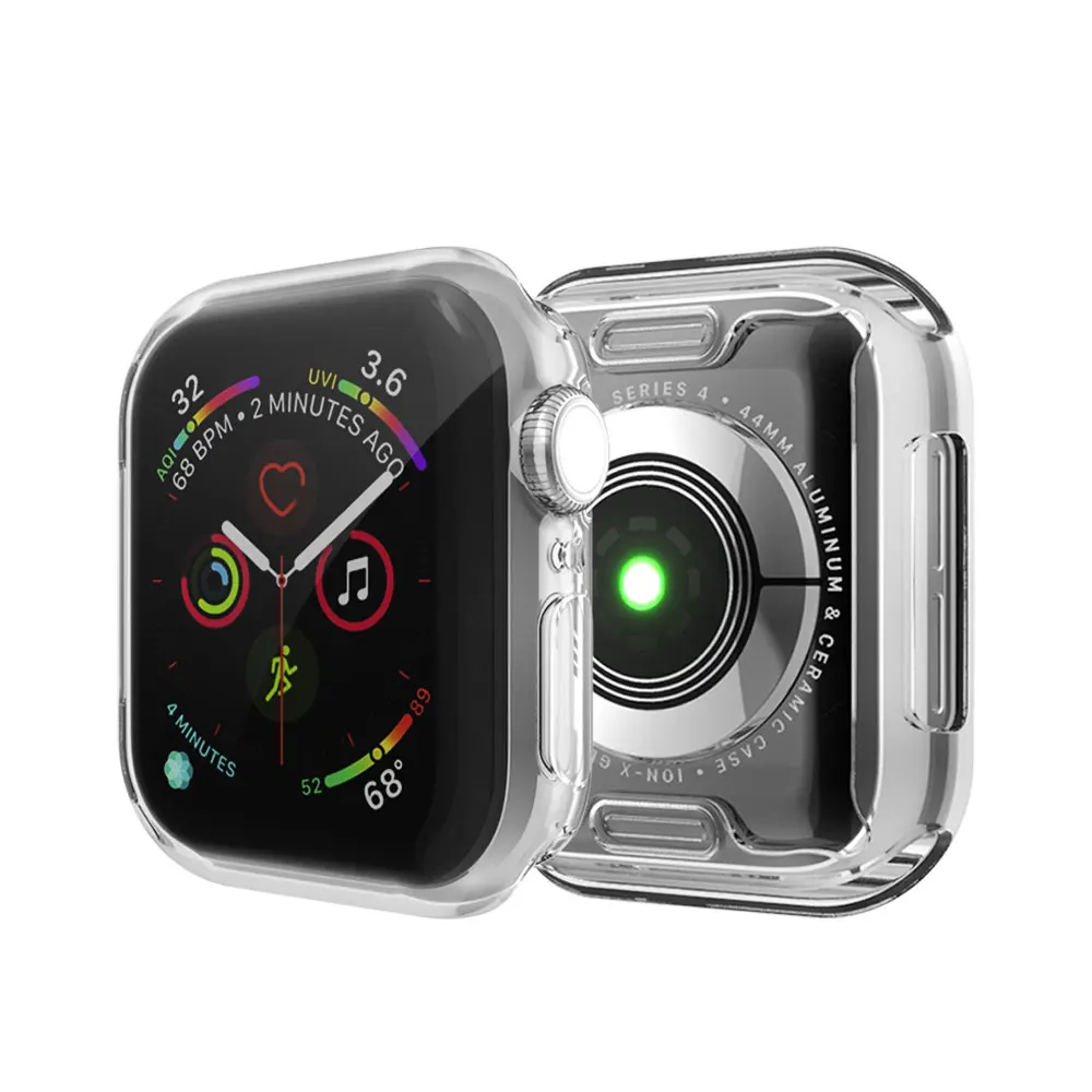  Мягкий защитный чехол из ТПУ для Apple Watch серии 38 40 42 44 мм