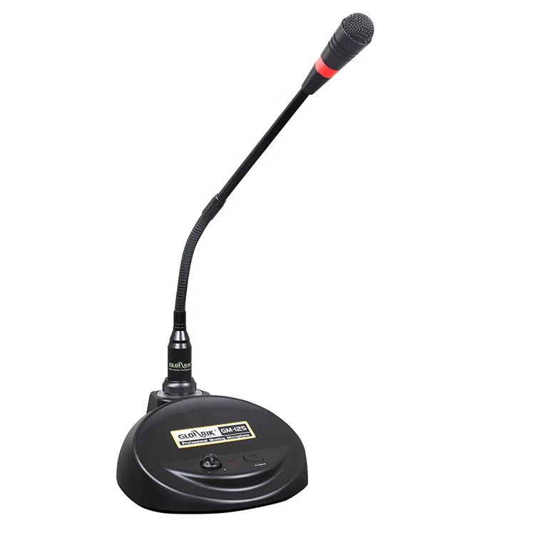 Reliable manufacturer sale video conference desktop long gooseneck wired condenser microphone