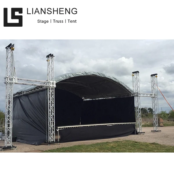 New Design Top Quality Silver Color Truss Aluminum Alloy Truss Stage for Events