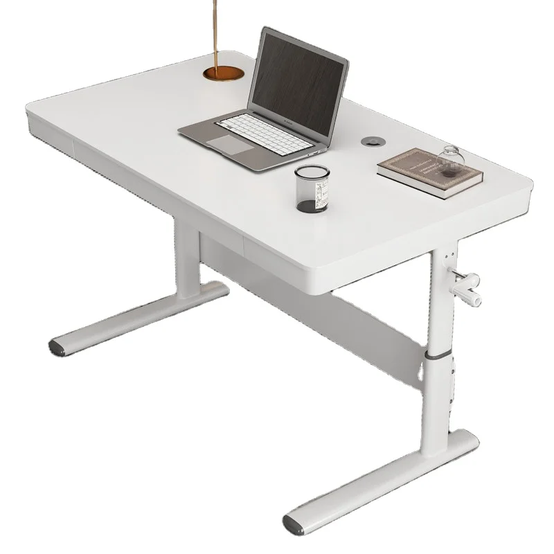 Hot selling and affordable manual lifting office desks suitable for home and commercial office use/study table for adult