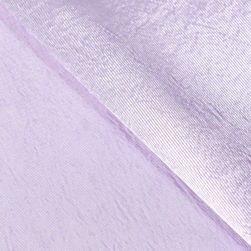 2025SS Manufacturers new spot 100%acetate crepe satin gloss smooth elegant fabric for suit half culottes dress