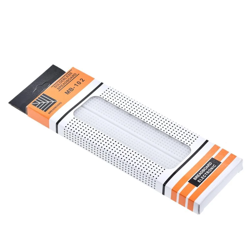 MB-102 Breadboard 830 Point Solderless PCB Bread Board MB102 Test Develop DIY mb-102