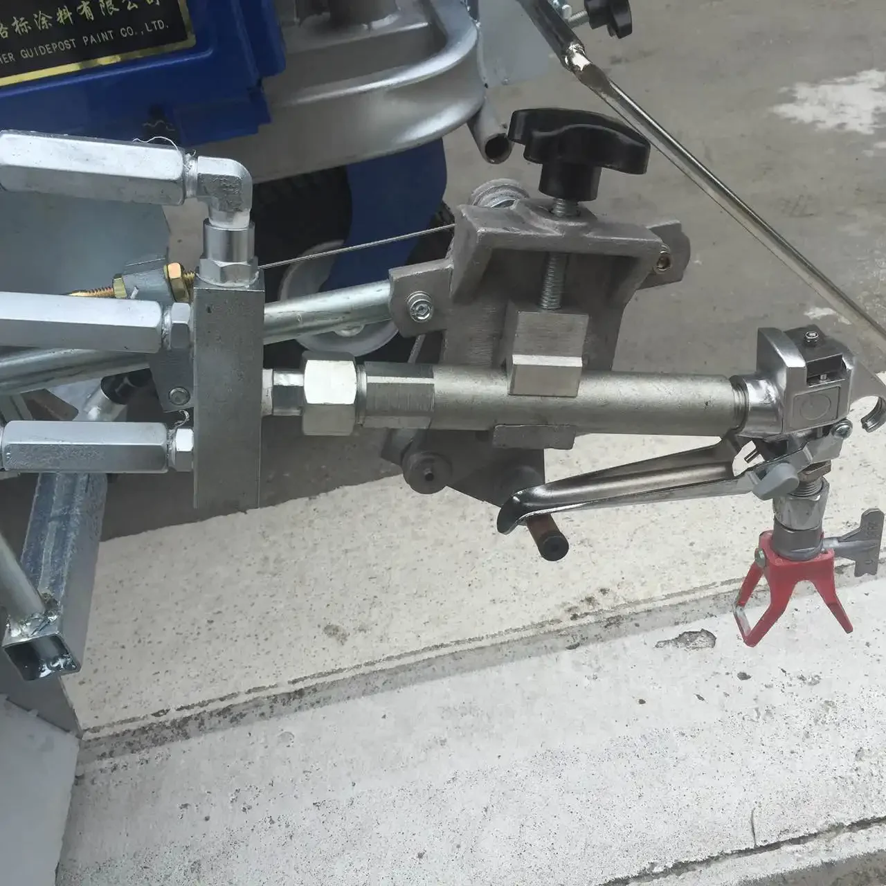 Hand Push Laser Electric Machines Machine Metal Spraying Spray Paint Production Line Road Football Pitch Cold Electric Marking