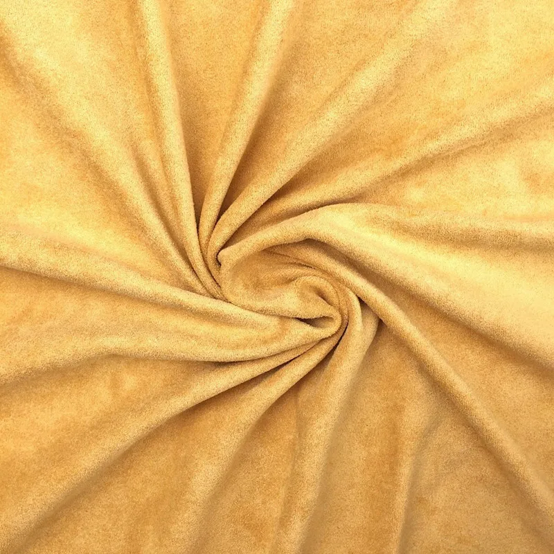 
 Подгонянная уток трикотажная замшевая ткань для одежды четыре способа растягивания матовая замшевая ткань  