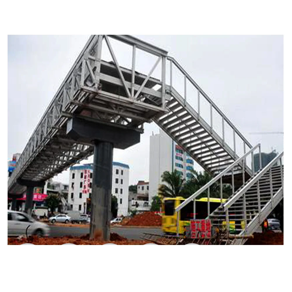 Hot Sale Modern Designed Prefabricated Steel Pedestrian Overpass Structural Bridge