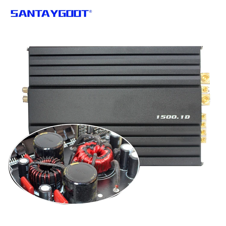 car amplifier class d 12V 1500W Single high power subwoofer speaker amplifier (1500.1D)