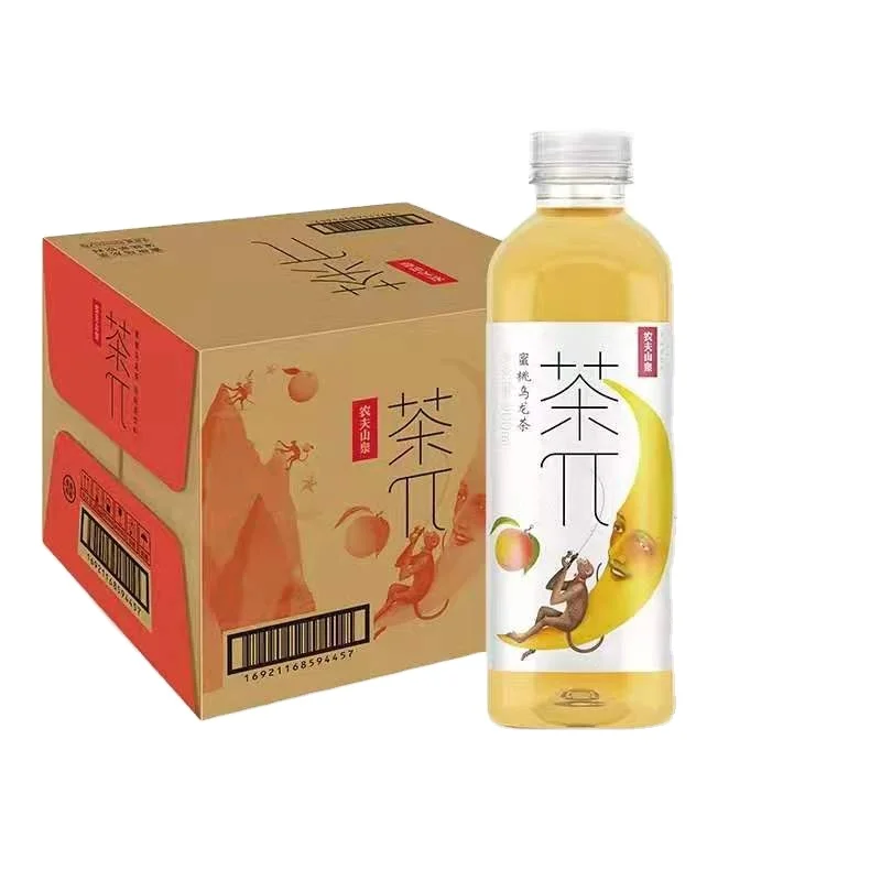 500ml*15 Bottles/box Hot Selling Cheap Health Safety Peach Oolong Tea Organic