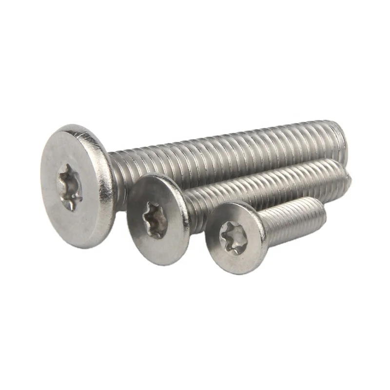 Stainless Steel M2 M3 M4 M5 M6 M8 Ultra Buttor Low Profile Torx Hexagonal Socket Bolt Thin Head Cap Screw