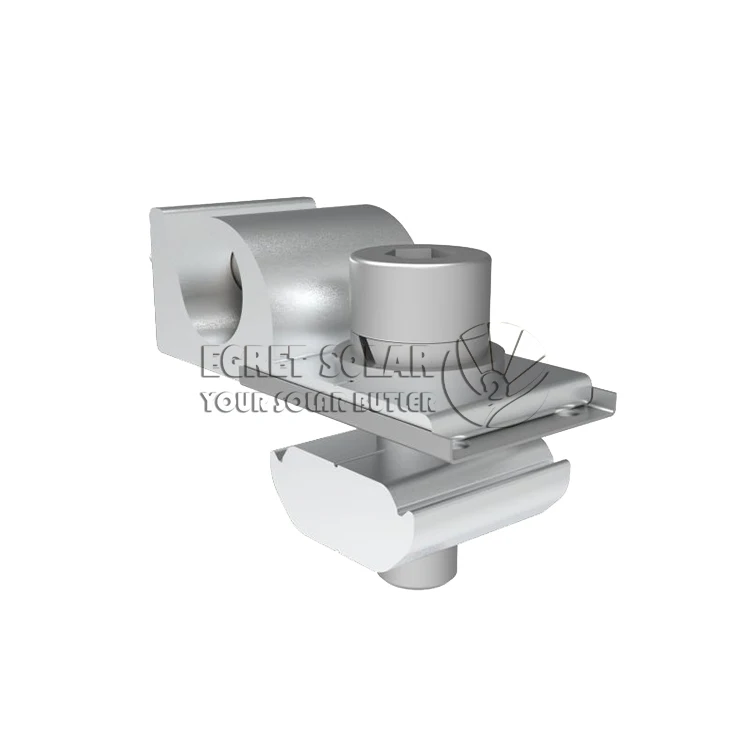 High Quality 50 KW Solar Power Plant System with Solar Carport Copper Terminal Crimp Grounding Lug for Home Roof Installation