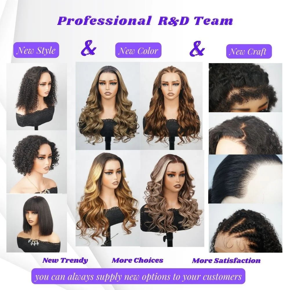 Wholesale Glueless HD 13x4 Lace Frontal Wig Human Hair Vendors 250 Density Highlight Golden Brown Raw Curly Wigs For Black Women