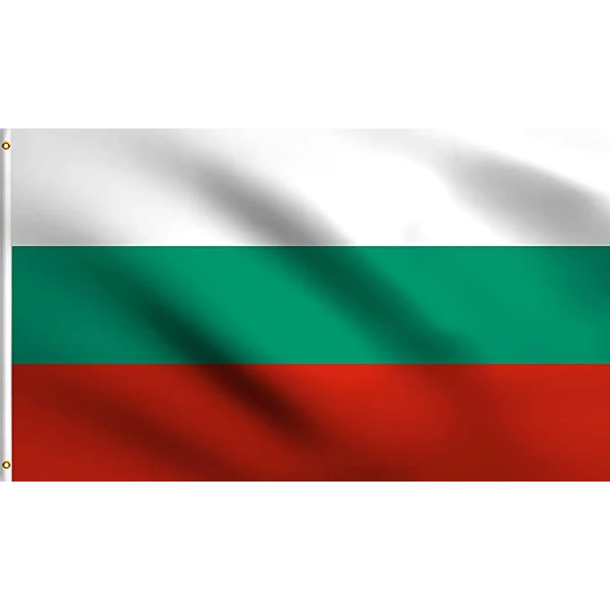 Bulgaria Flag  5ftx3ft Flag of Bulgaria Large Nylon Flag for Outdoor and Indoor