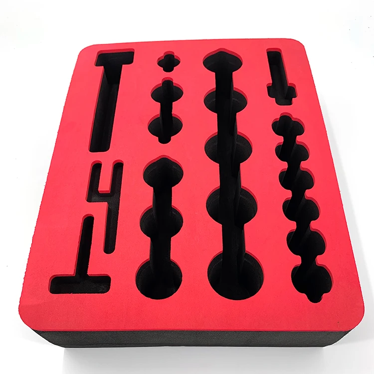 Custom manufacturer eva sponge foam packaging insert Toolbox lining