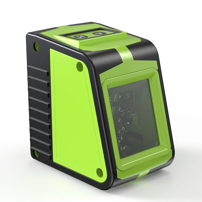Mini 2 Lines Horizontal And Vertical Cross Line Green Laser Self-leveling Laser Level Survey Instrument