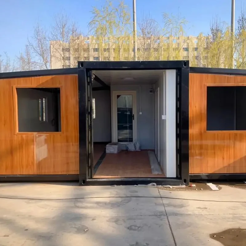 Equipped Mostly Furnished Customized container houses Expanding Granny Flat Australian Standards House Sea Containerized Houses