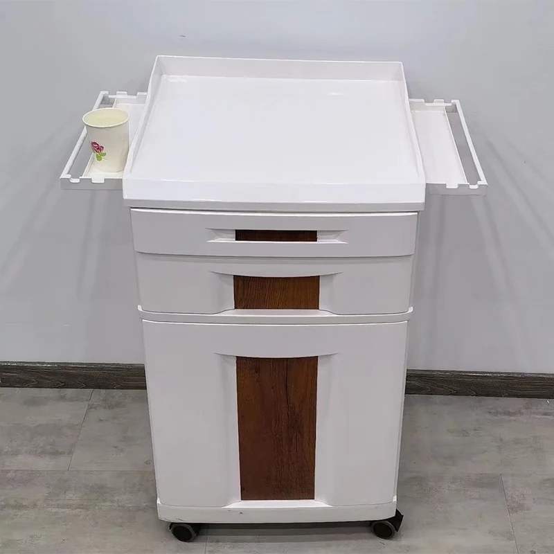 MN-BL006 медицинский шкаф мобильного типа больничный с 2 ящиками