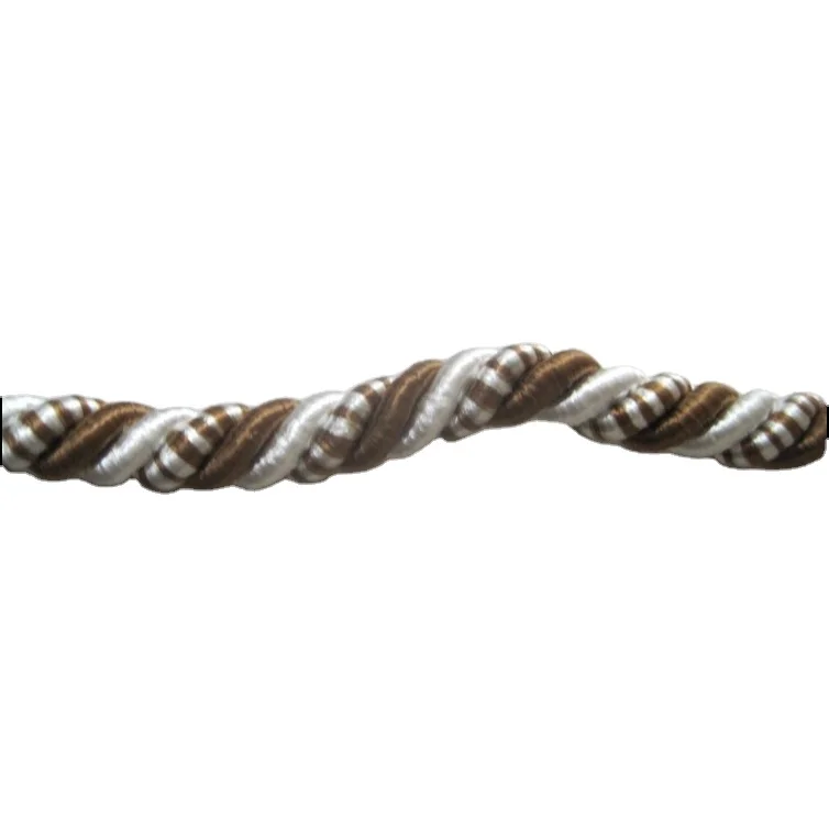 Wholesale Factory Supply Polyester Trim Rope Charms Pom Pom Keychain Tassel Fringe For Sofa