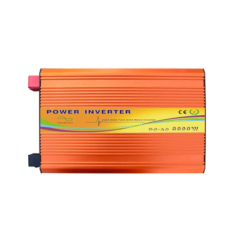 DC 12V to AC 110V 220V micro inverter 3000W offgrid solar power inverter pure sine wave high frequency for household commercial