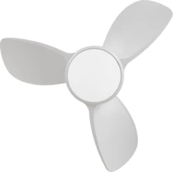 Новые современные пластиковые светодиодные декоративные потолочные вентиляторы с дистанционным управлением и подсветкой