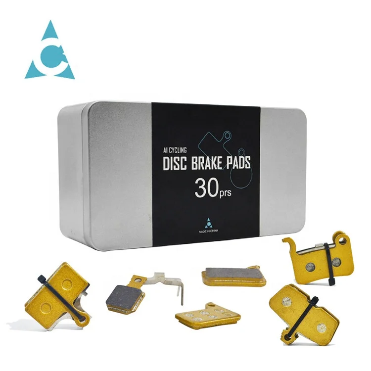 30prs Full Metal MTB Bike Disc Brake Pads Metallic for Shimano Avid Hayes Magura Formula Zoom Parts Cycling