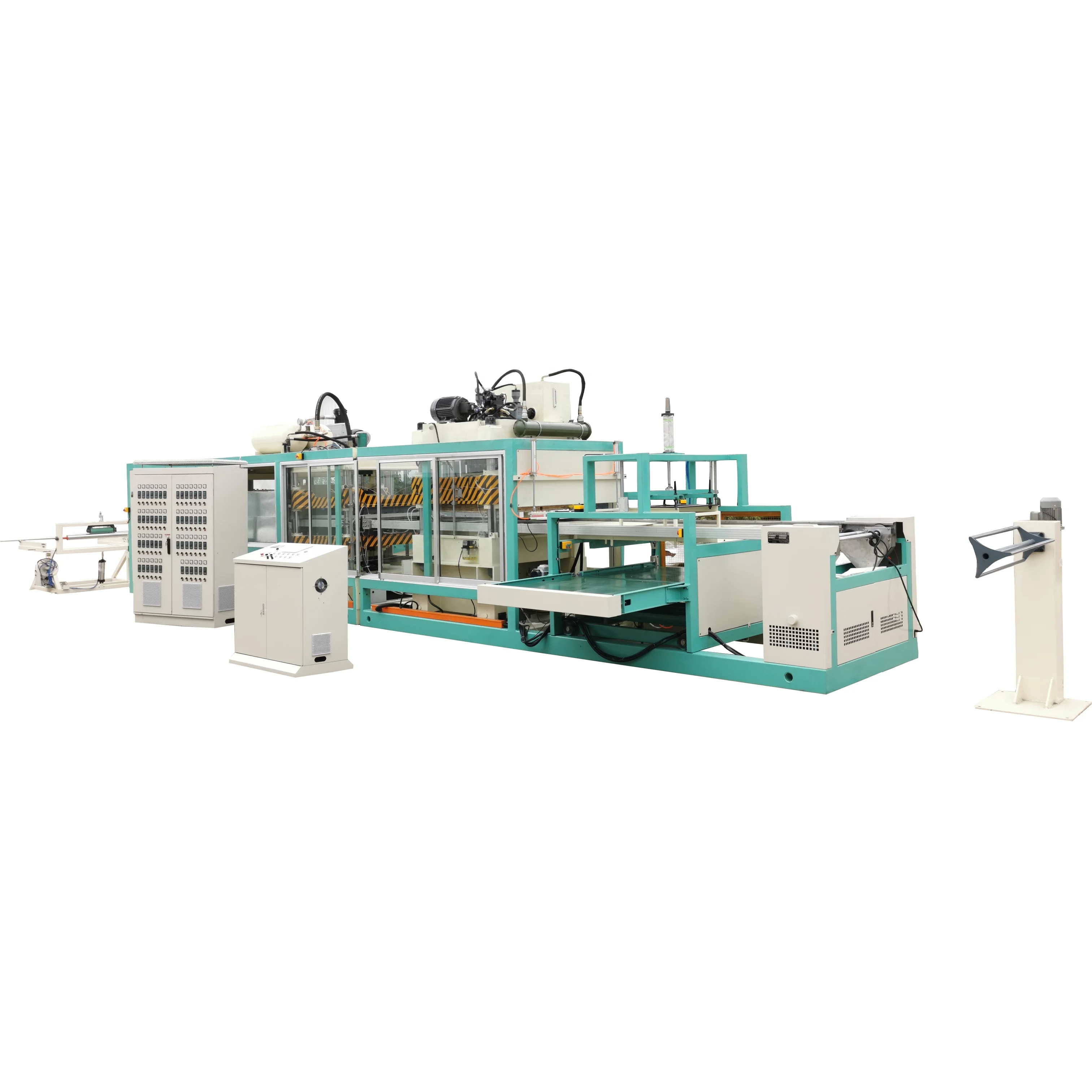 HeXing Disposable Ps Foam Sheet Plate Plastic Extruder Machine For Making Take Away Food Container