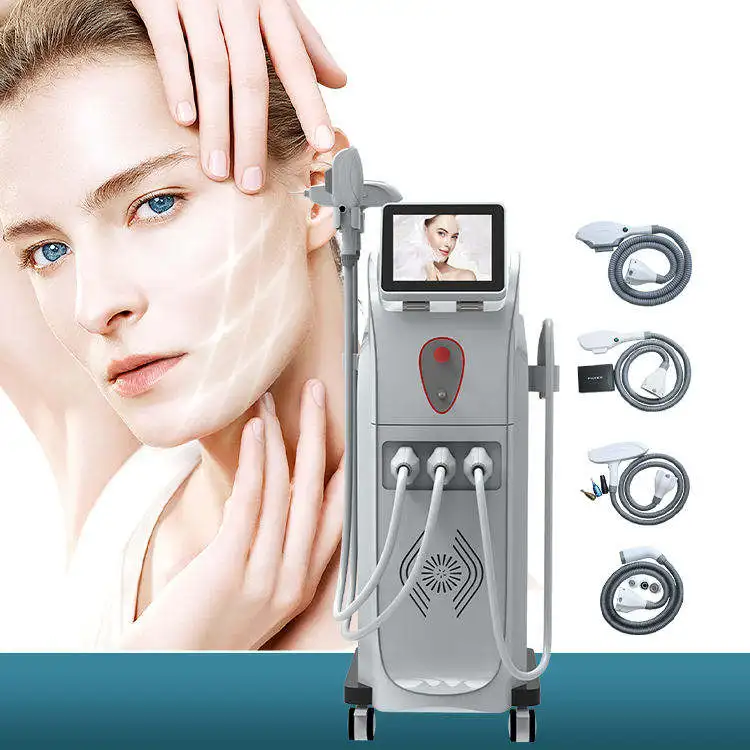 Brolaser 4 In 1 OPT Elight RF And Tattoo Skin Tightening Alex Yag Laser Beauty Machine 2024 Si Hair Removal