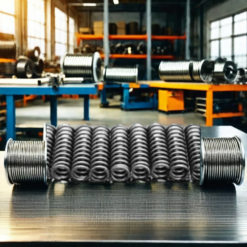 High Temperature Corrosion resistance Compression/tension Spring GH4169/Inconel718 Mechanical property custom non-standard parts