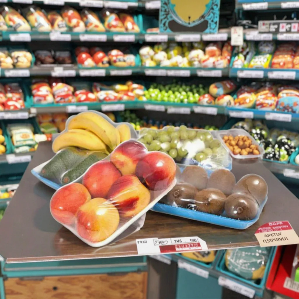 Hot Perforation Polyolefin Shrink Film Packaging for Egg Tray and Vegetables