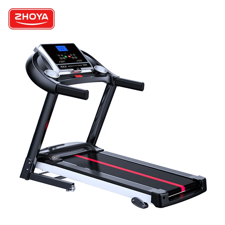 Zhoya Shock Absorbing Walking Machine Motor Controller Cardio Fitness Equipment Portable Treadmill