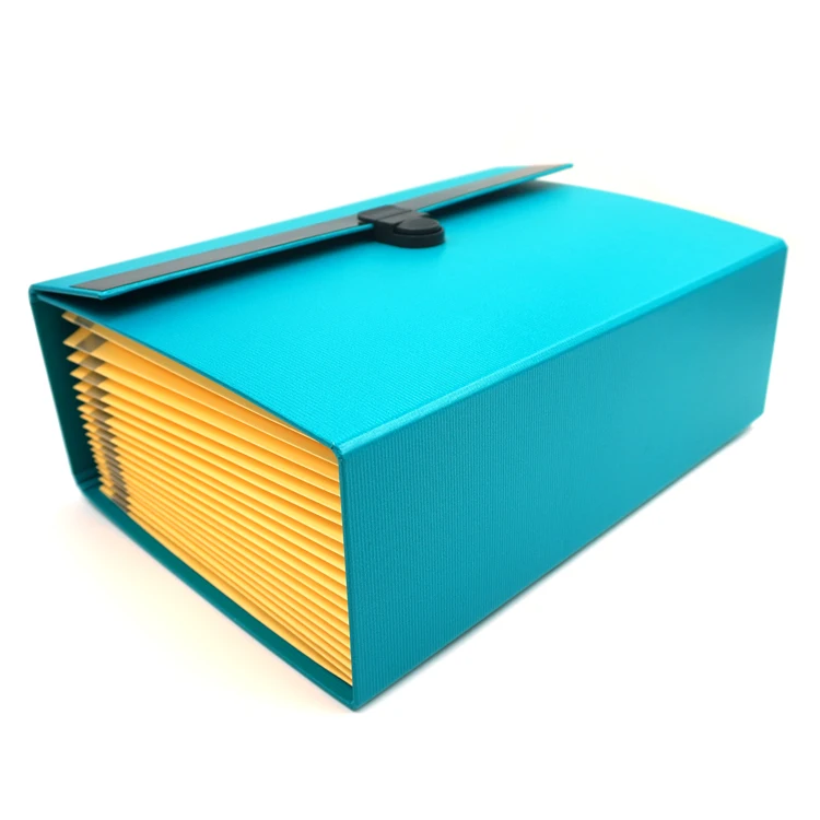 
Custom office cardboard a4 size document organizer expanding file folder 