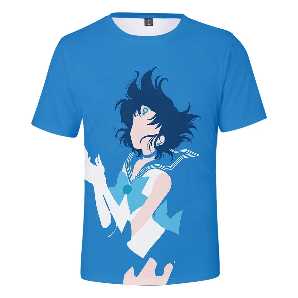 New Design Japanese Anime T Shirt Wholesale Printed T-shirt Supplier Top Sale 3d Oversize Plus TShirt Manufacturer