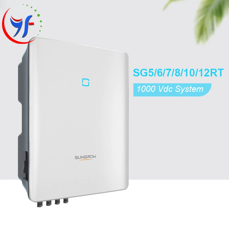Sungrow 5kW on Grid 3kW Solar Inverters SG5/6/7/8/10/12RT with LED and Communication Module Three Phase Inverter