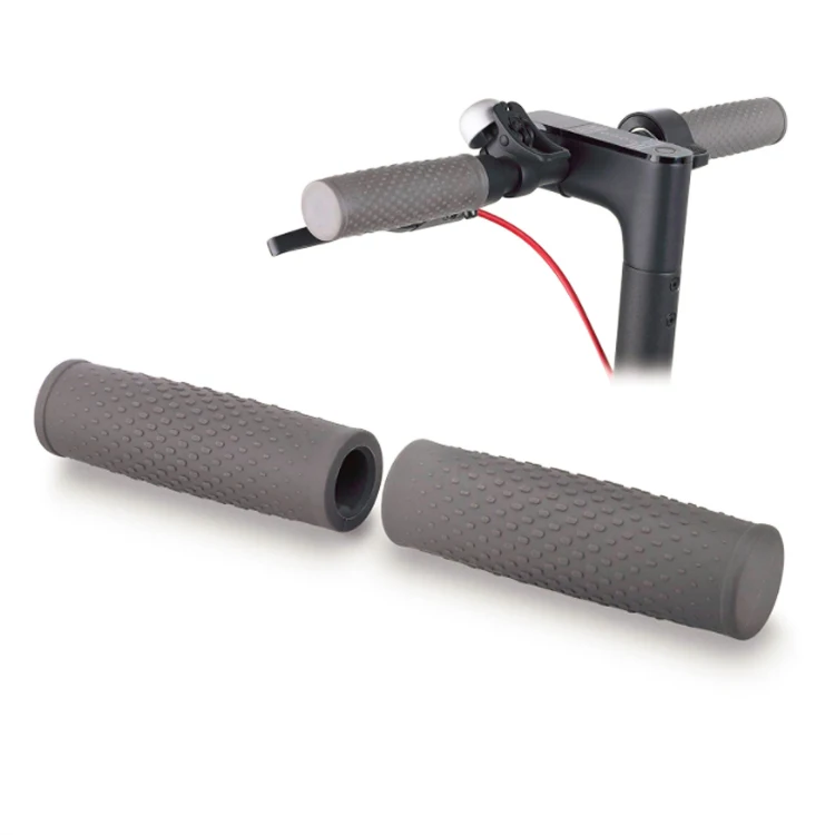 Custom electric scooter silicone handle cover bicycle silicone handle cover rubber handle sleeve