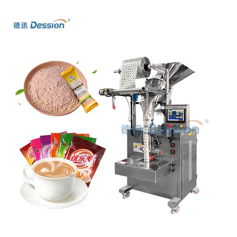 Упаковочная машина для порошковых палочек для горячего запечатывания, упаковочная машина для саше для молочного чая и порошка, цена