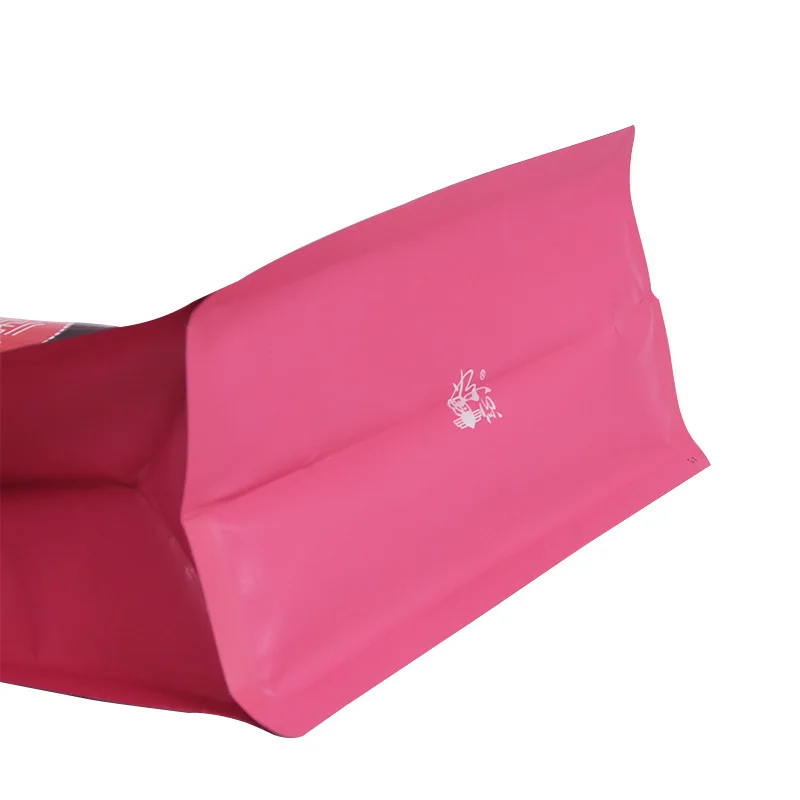 
OEM Mylar Pouch / Stand Up Flat Bottom Zipper Bag With Clear Window For Organic Food 