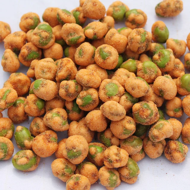 КОШЕРНЫЙ Сертифицированный острый горячий аромат жареный зеленый горох закуска