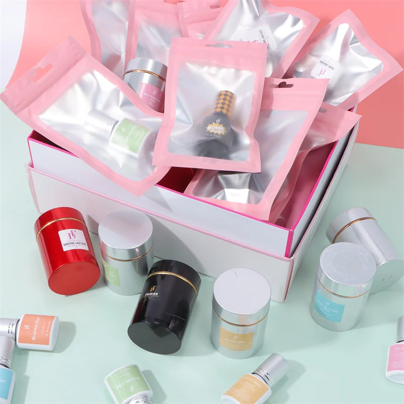 0.5s Second Custom Logo Waterproof Eyelash Extensions Glue Low Humidity Professional Fast Dry Eye Lash Extensions Adhesive Glue