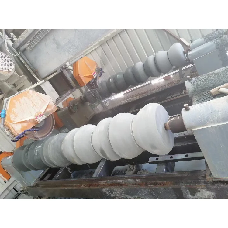 Custom Round Stone Cutting Machine One Side Four Balusters Profiling Machine