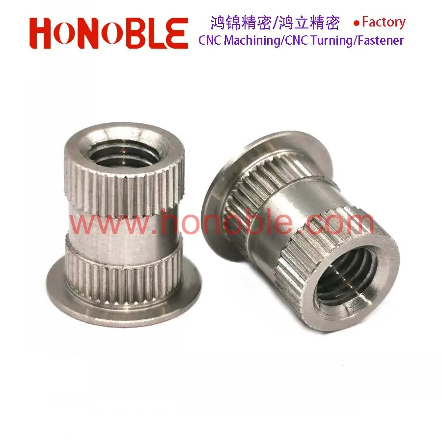 Thread Threaded Inserts and brass nut for 3d printer parts, nut for plastic molding