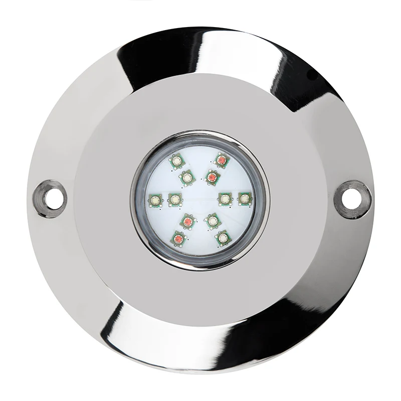 WEIKEN 12V 60W RGB IP68 Underwater Marine Lights for Yacht Boat Pool