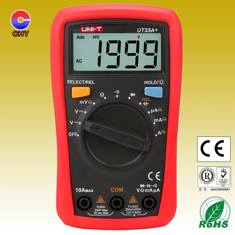 Профессиональный карманный мультиметр youlede Uni-t UT125C
