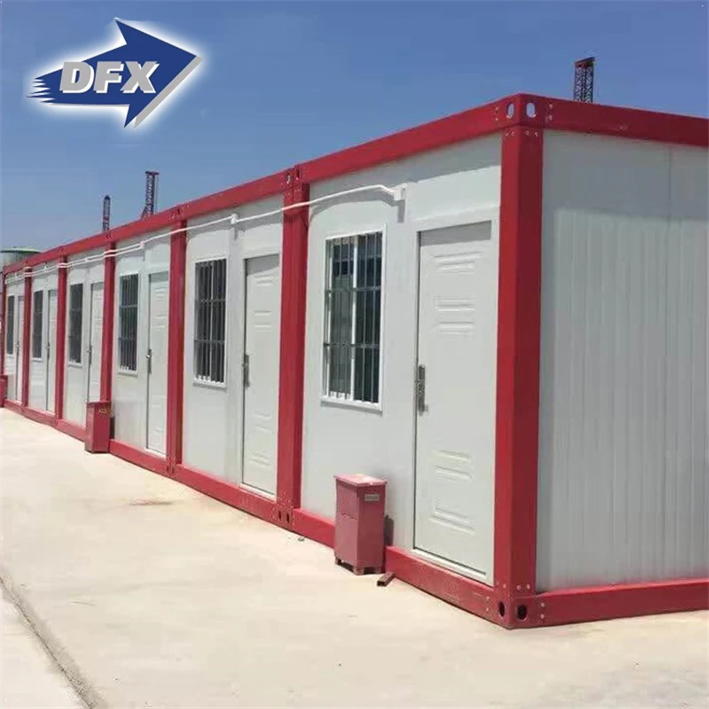 prefab container house two storey container house