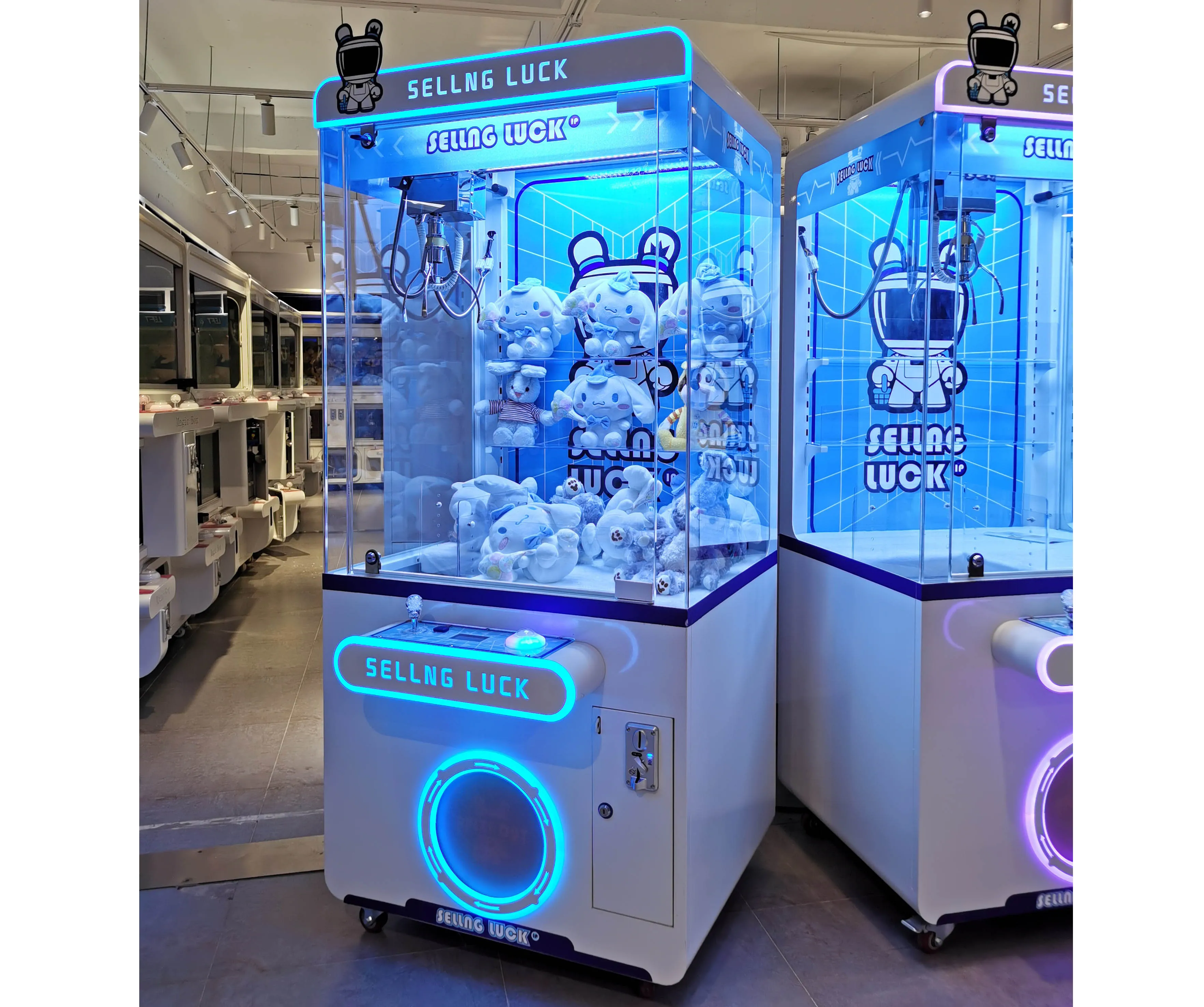 games shop blue doll grabber plush clamp machine claw greifautomat arcade games machines maquina arcade grabbing machine