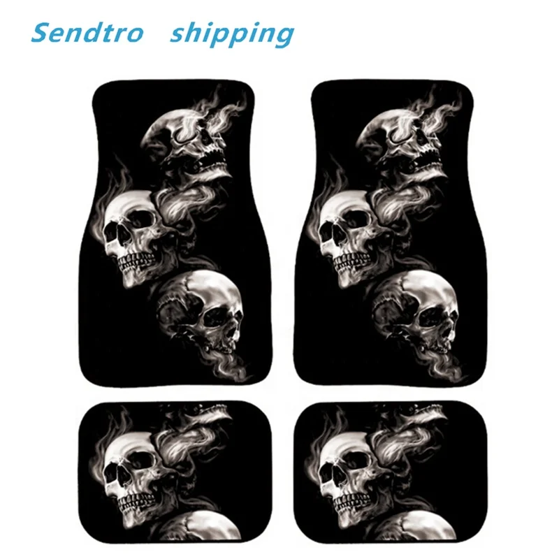 2022 fashion Leopard Print Car Floor Mat Carpet Universal  by Sendtro shipping