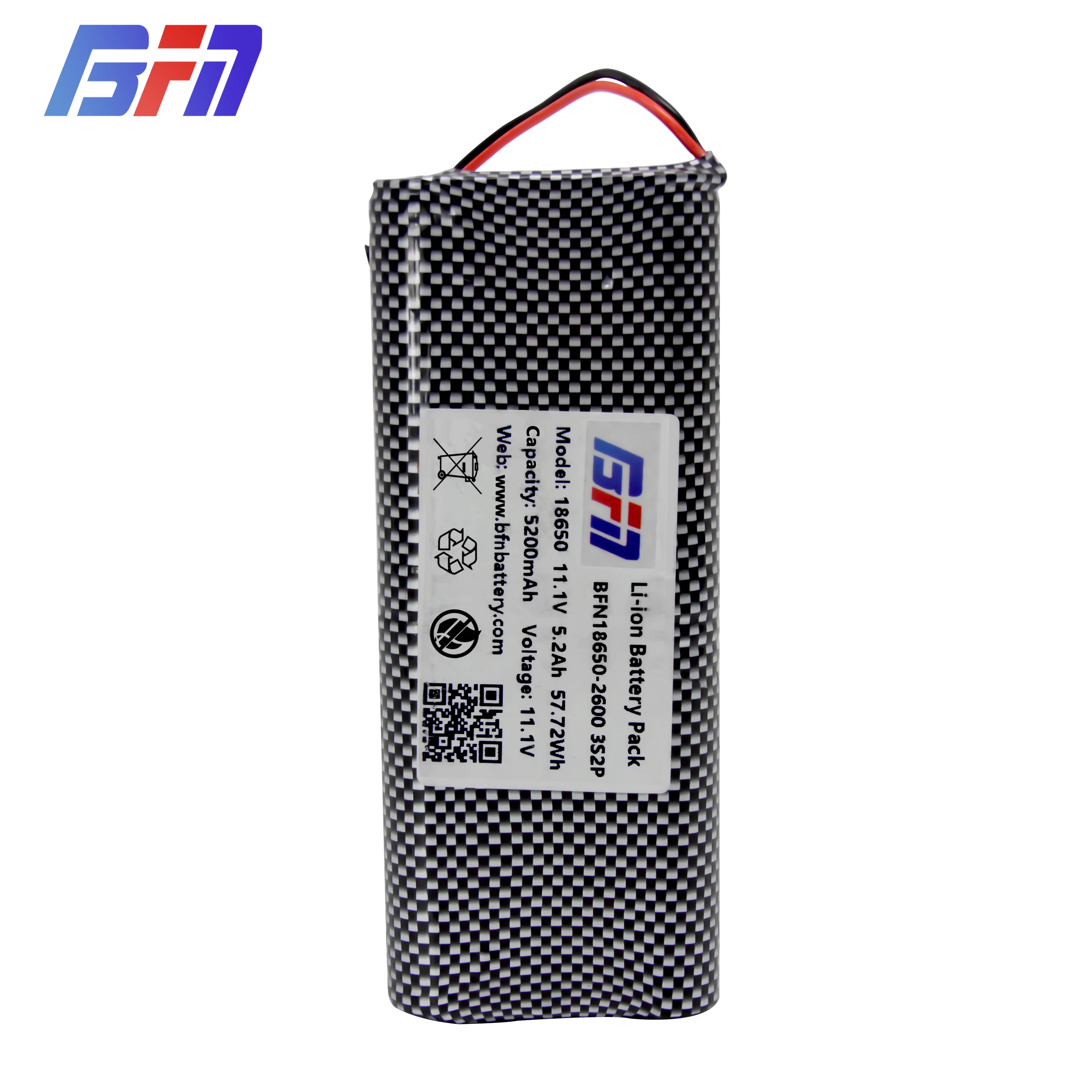 11.1V 2600mAh 18650 li-ion battery 3s1p li-ion battery pack 3.7V 7.4V 11.1V 14.8V rechargeable lithium ion battery