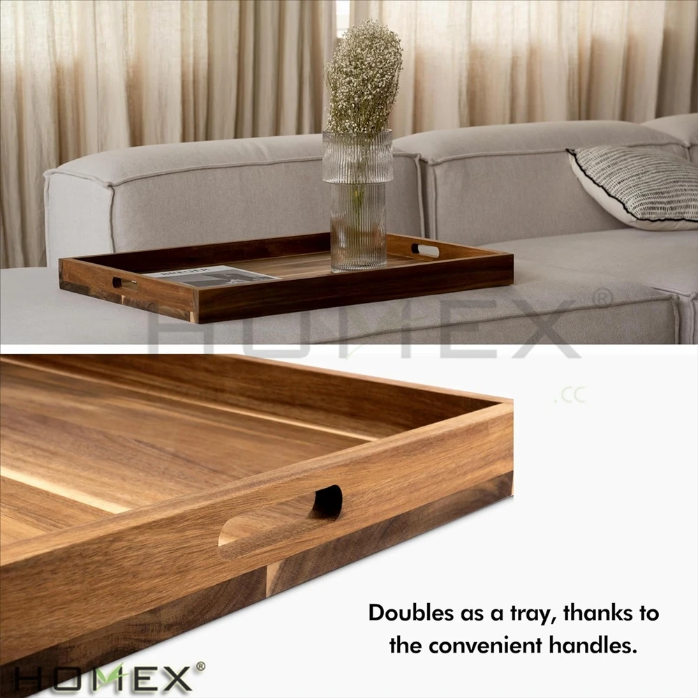 Acacia Wood Noodle Board Stove Cover Over the Stove Top Larger Chopping Board